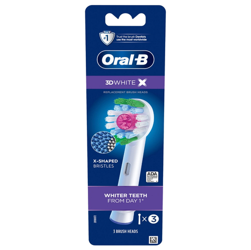 Oral-B Toothbrush Heads, 3-pack - 3D White