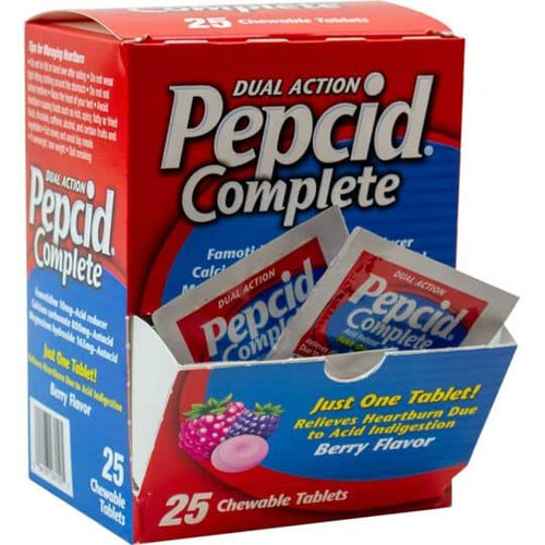 Pepcid Complete Single Dose Display 1's 25 pk