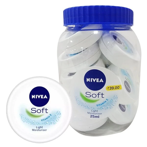 Nivea Creme 25 ml, Display Jar, 12 ct