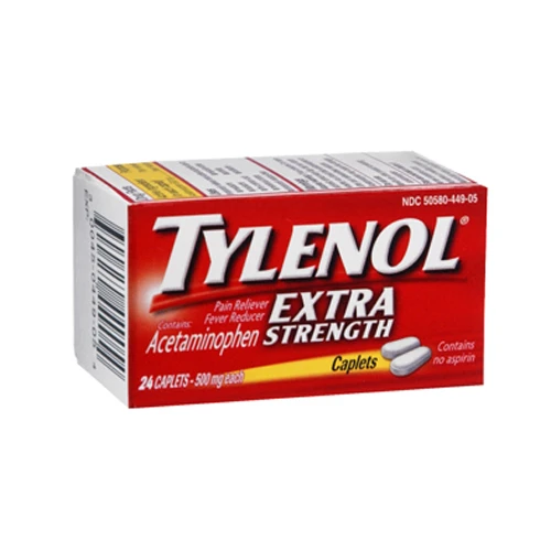 Tylenol Extra Strength Caplets 24 ct