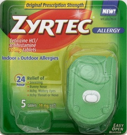 Zyrtec Tablets 5 ct