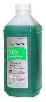 Swan Alcohol Green 50% 16 oz