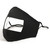 Cloth Mask w/ Window - Read My Lips - Black