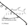 Carpenter KLL UPL50/50J-S Rod (Jigging Rod)