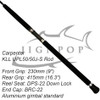 Carpenter KLL UPL50/50J-S Rod (Jigging Rod), Carpenter, KLL