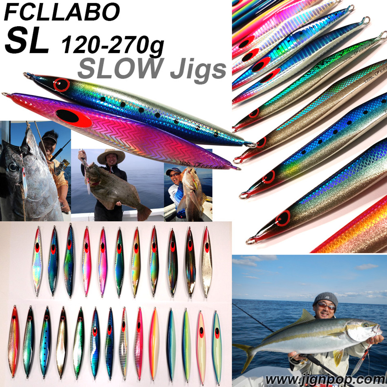 FCLLABO SL Slow Jig (120~270g)