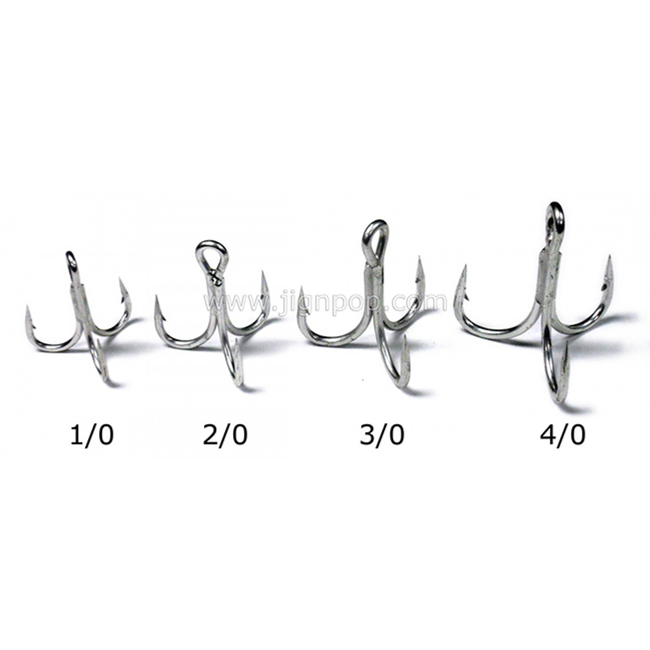 Nature Boys Iron Hook ST Twin Assist Hooks (Size: #5/0)