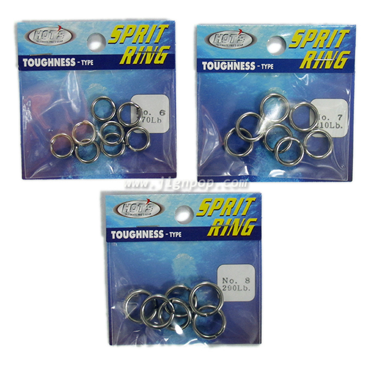 Rings & Swivels - Split Rings - JIGNPOP