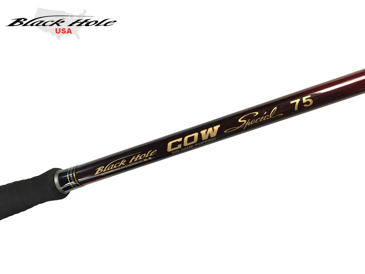 Black Hole 7'4 Cow Special II 75 Popping Spinning Rod