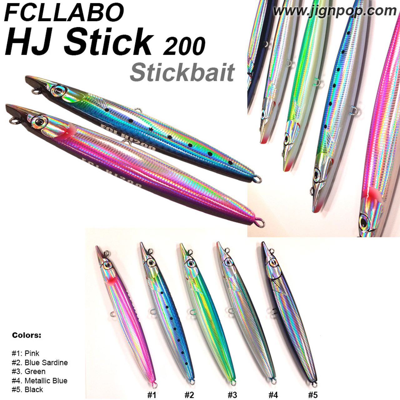 FCLLABO HJ Stickbait (200) Lure