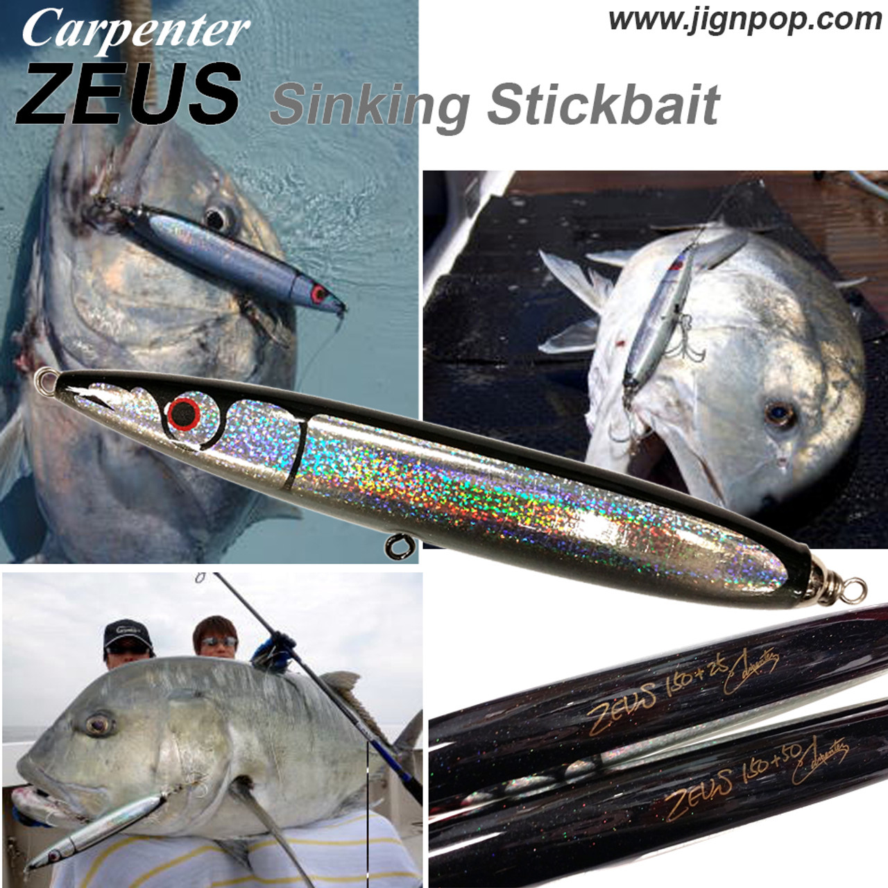 Carpenter 2014 ZEUS 150+ Sinking Stickbait