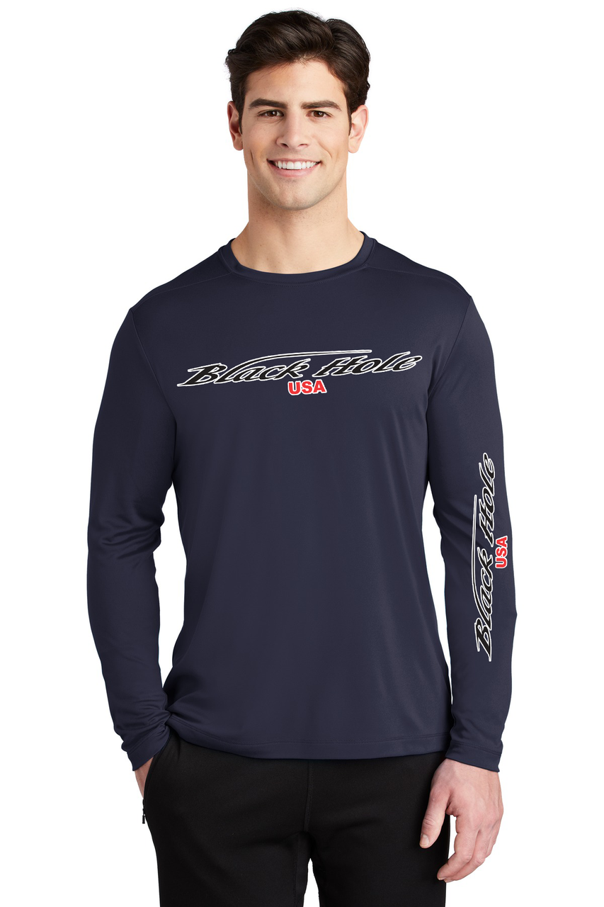 Black Hole USA 2024 Striped Bass Long Sleeve Shirt, Black Hole USA, Fishing  Shirt