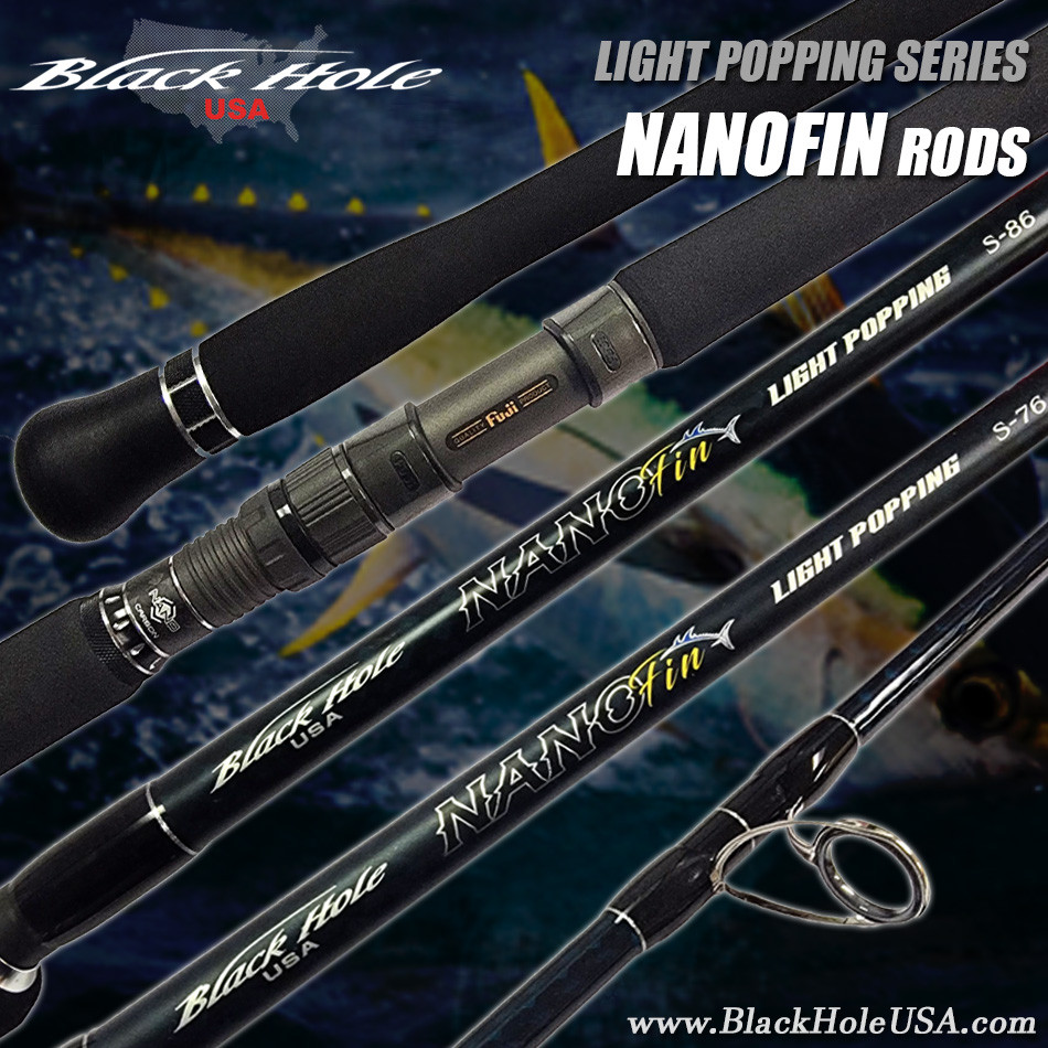 Black Hole USA Nanofin Light Popping Blanks, Black Hole USA, Nanofin