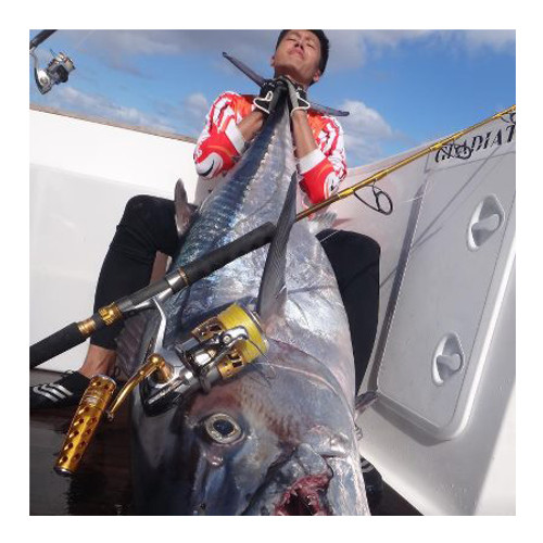 100kg Dogtooth Tuna Caught! (July 2012)