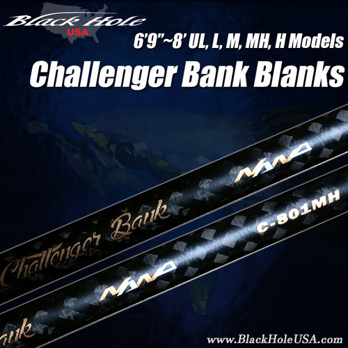 Black Hole Challenger Bank Blanks (6'9"~8') 