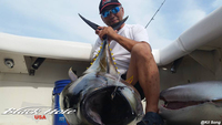 12/15/15: Light Slow Jigging in PV, Mexico. Yellowfin Tuna fishing. 