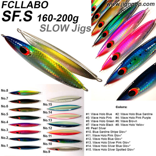 Amazon.co.jp: FCLLABO FCラボ スロースタイルジグ 180SL Slow