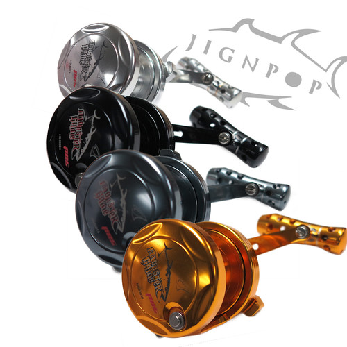 Jigging Master Monster Game High Speed Fishing Reel w/ Turbo
