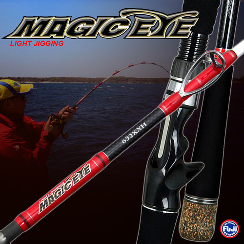 Black Hole USA Magic Eye Light Jigging Rod