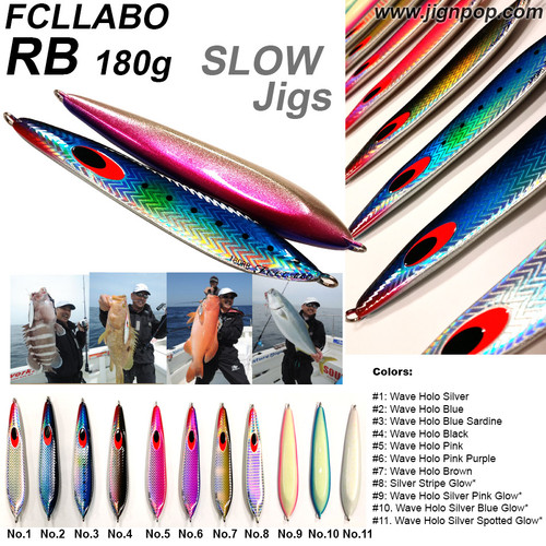 FCLLABO RB Slow Jig (180g), FCLLABO, RB, FCL LABO, slow jig