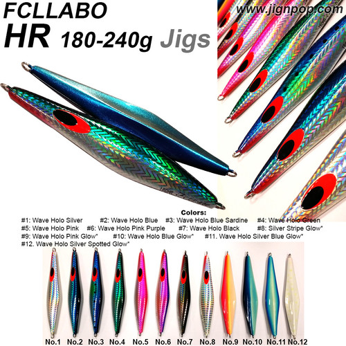 FCLLABO HR Jig (180~240g), FCLLABO, HR, FCL LABO