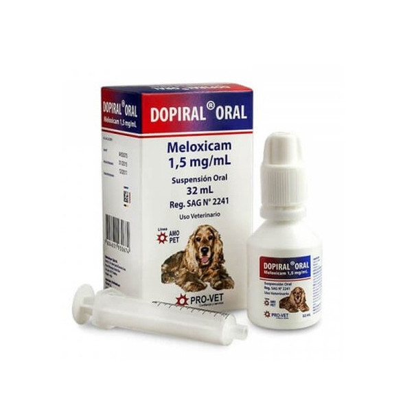 Dopiral Oral antiinflamatorio para Perro