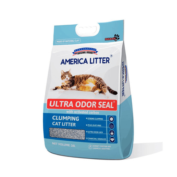 La arena para gatos Ultra Odor Seal® es un producto nuevo que hace aglomeraciones instantáneas y firmes que no se deshacen después de absorber líquido. Ultra Scooping forma una aglomeración muy fuerte