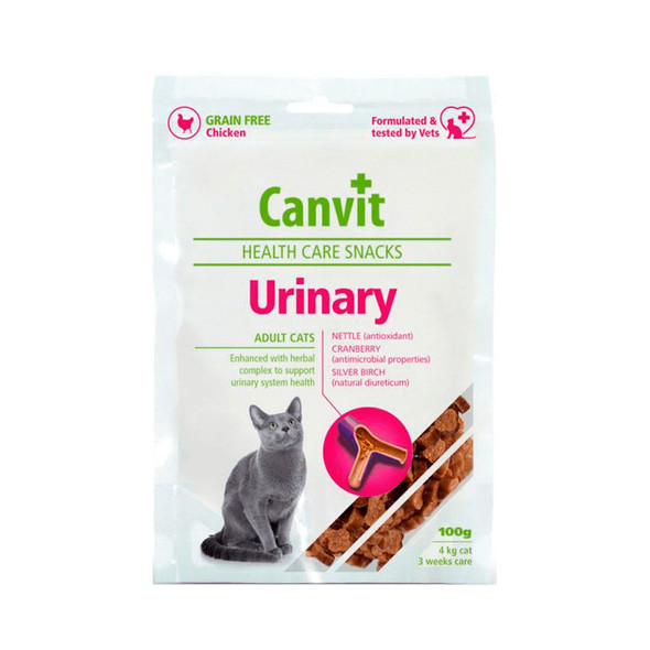 Canvit Snack para Gatos Health Care Urinary 100grs
