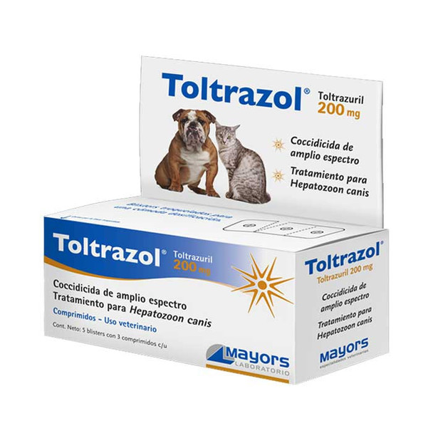 Toltrazol 3 Comprimidos Mayors, Toltrazol