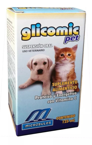 Glicomic Pet - Suplementos Perro Gato Roedores Y Exóticos
