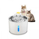 Fuente De Agua para gatos Con Sensor Flor
