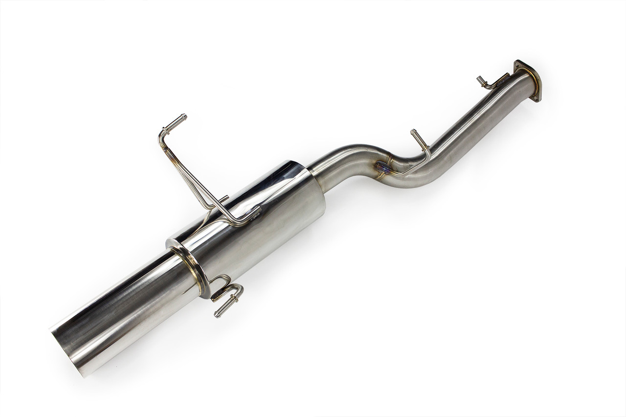 ISR Performance Series II GT Single Exhaust System - Resonated- Nissan  240sx 95-98 (S14)