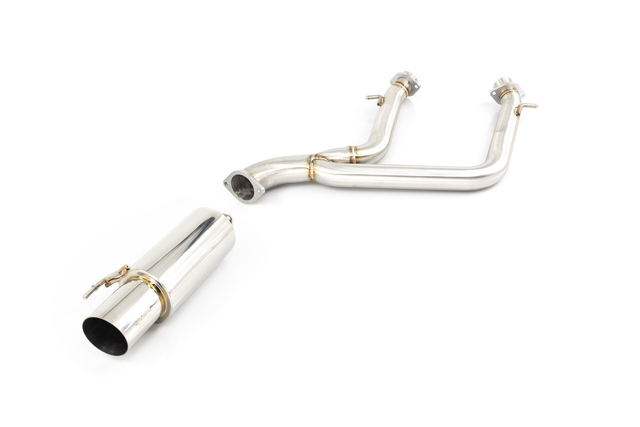 ISR Performance GT Single Axle Back Exhaust - 2013-2020 Lexus IS