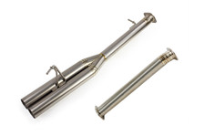 ISR Performance Series II EP Dual Titanium Blast Pipes 3" - Nissan 350z ISR Performance Series II EP Dual Titanium Blast Pipes 3" - Nissan 350z