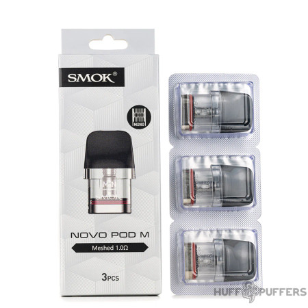SMOK NOVO M Replacement Pod Cartridge - 3PK SMOK NOVO M Replacement Pod Cartridge - 3PK