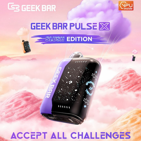 Geek Bar Pulse X  SLUSHY Edition Disposable 5%  Geek Bar Pulse X  SLUSHY Edition Disposable 5%