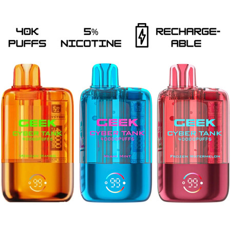 Geek Cyber Tank 40K - Disposable 20ml 5%