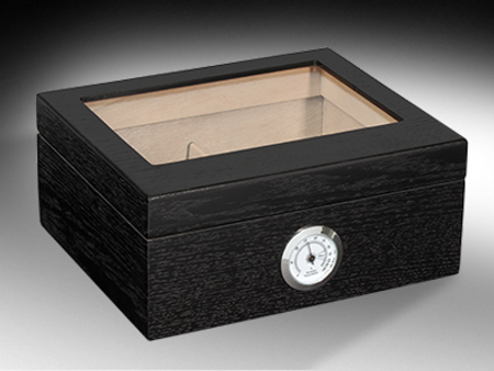 Humidor Traveler Glass Top 40ct