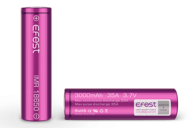 Efest Imr purple 35A 3000mah