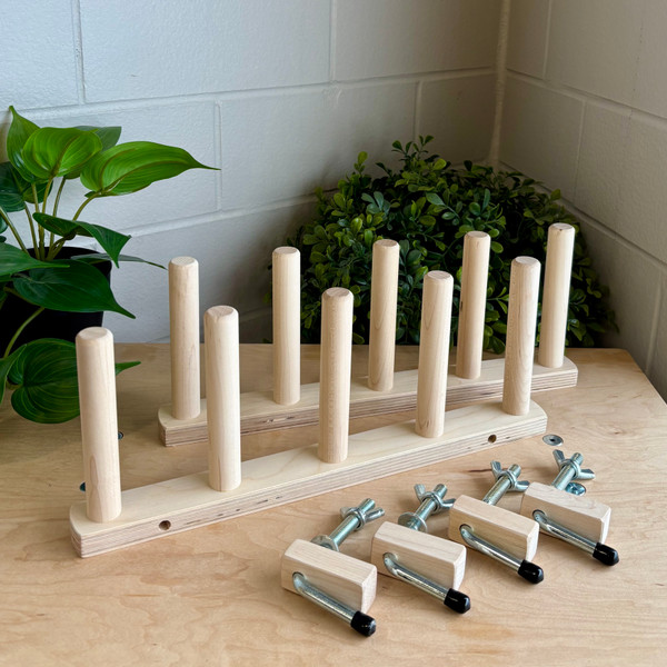 2x Five Peg Warping Set