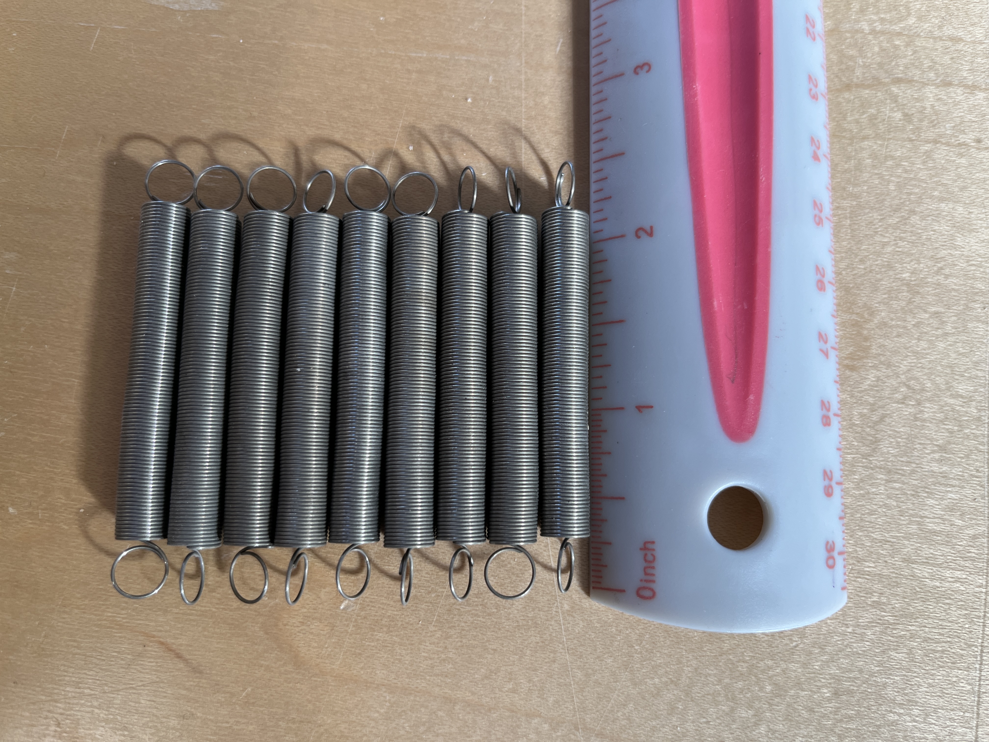 Shaft Springs For Woolhouse Tools Loom (Set of 9 Springs) - Fiber