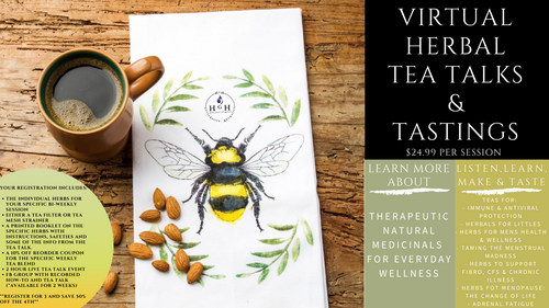 Herbal Tea Talks & Tastings - Virtual Event