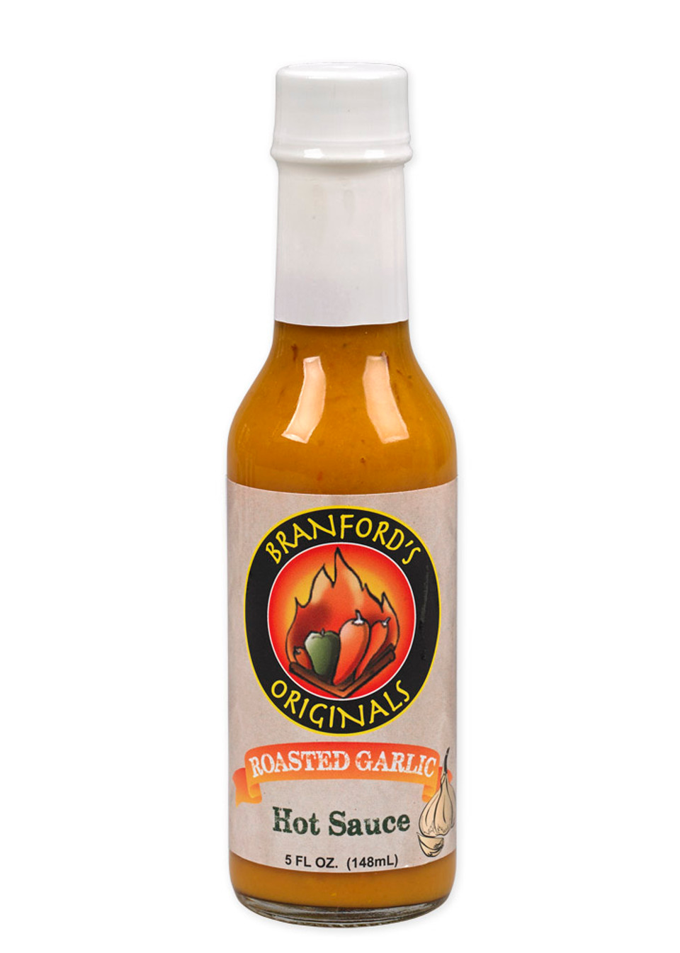 Roasted Garlic Hot Sauce Branfords Originals Store 