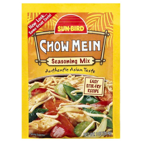 SUNBIRD CHOW MEIN SEASONING MIX ( 24X1 OZ ) SUNBIRD CHOW MEIN SEASONING MIX ( 24X1 OZ )