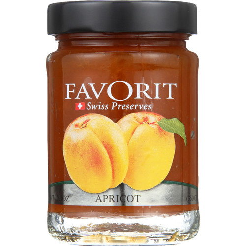 FAVORIT PRESERVES, APRICOT ( 6X12.3OZ )