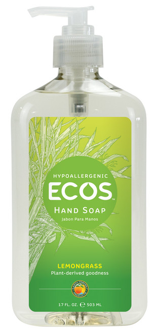 EARTH FRIENDLY PRODUCTS LIQUID HAND SOAP, LEMONGRASS ( 6X17 OZ )