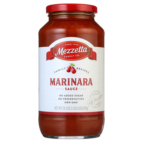 MEZZETTA HOMESTYLE MARINARA SAUCE ( 6X24.5OZ )