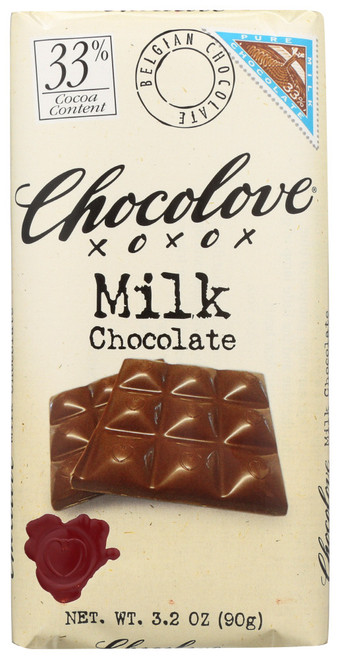 CHOCOLOVE MILK CHOCOLATE ( 12X3.2OZ ) CHOCOLOVE MILK CHOCOLATE ( 12X3.2OZ )