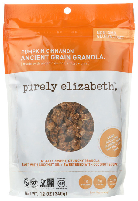 PURELY ELIZABETH PUMPKIN FIG ANCIENT GRAIN GRANOLA CEREAL ( 6X12.5 OZ )