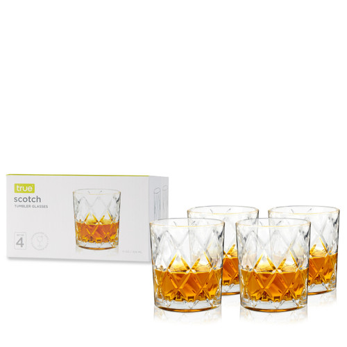 TRUE SCOTCH GLASSES ( 4 X 4 CT ) TRUE SCOTCH GLASSES ( 4 X 4 CT )
